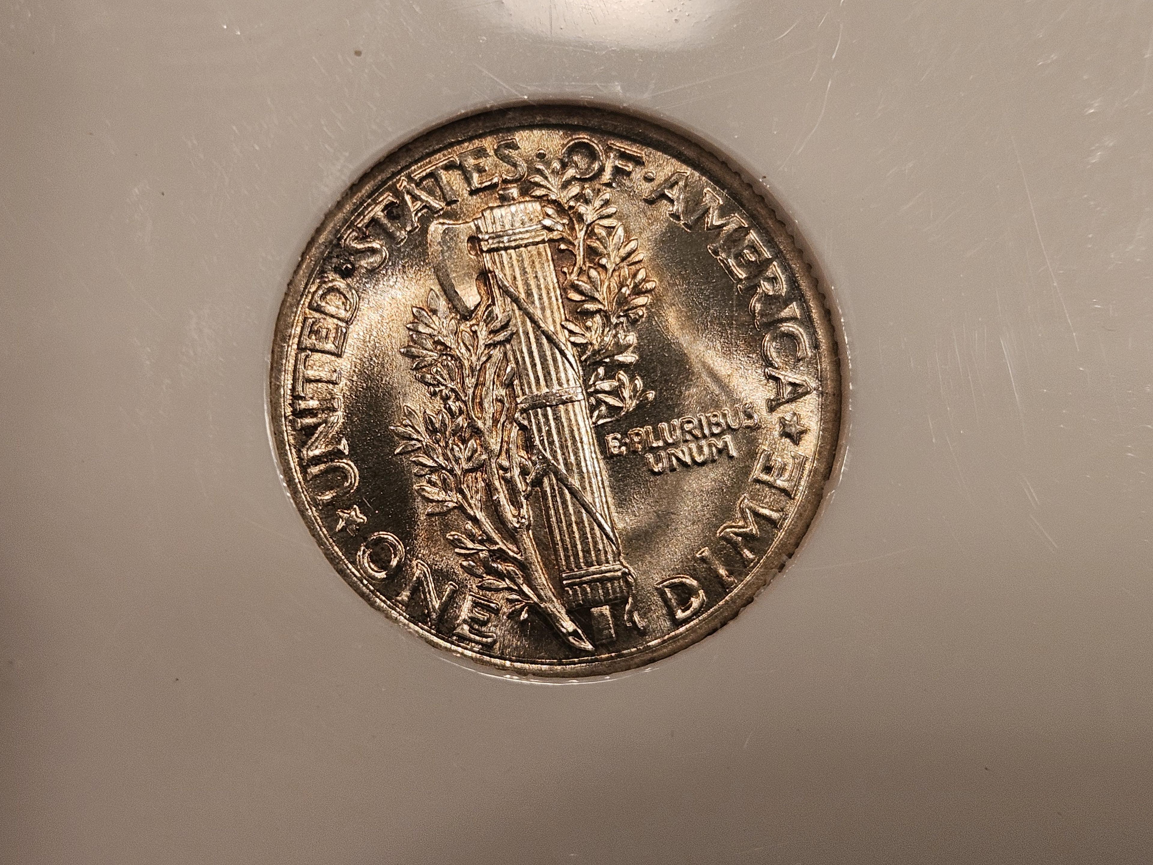 GEM! NGC 1938 Mercury Dime in Mint State 66