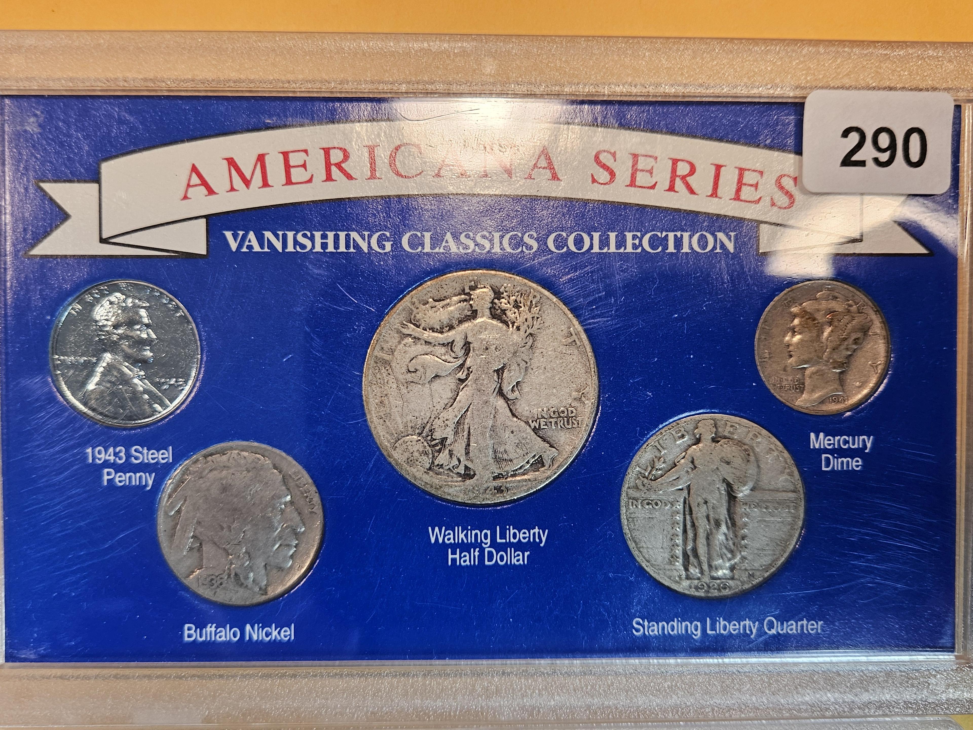 Four Silver Coin sets