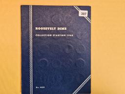 Mostly Complete Roosevelt Silver Dime Album