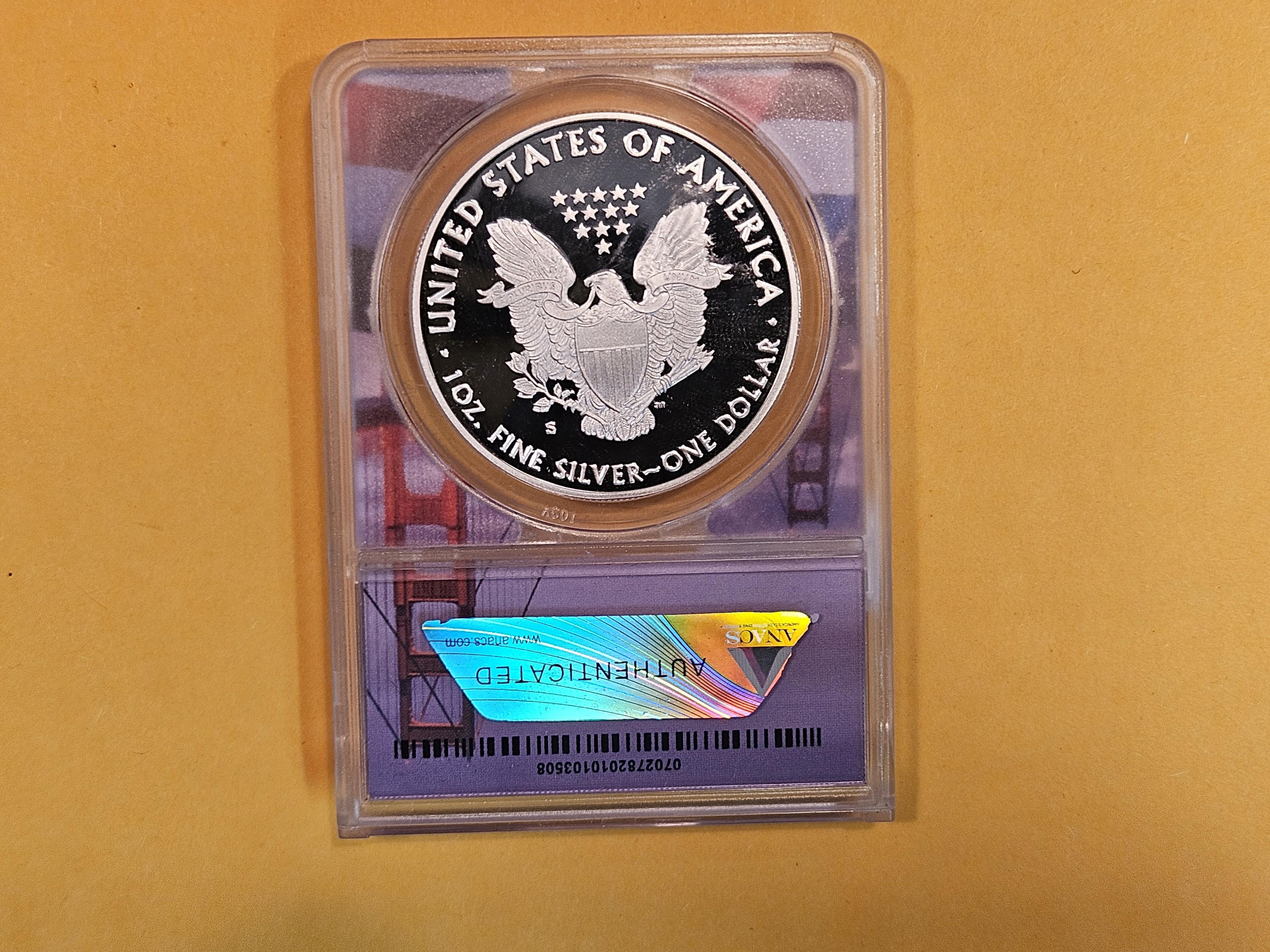 PERFECT! NGC 2020-S American Silver Eagle in Proof 70 Deep Cameo