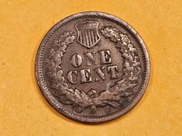 * Key Variety! 1864-L Indian cent