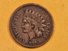 Better Date 1865 Indian Cent