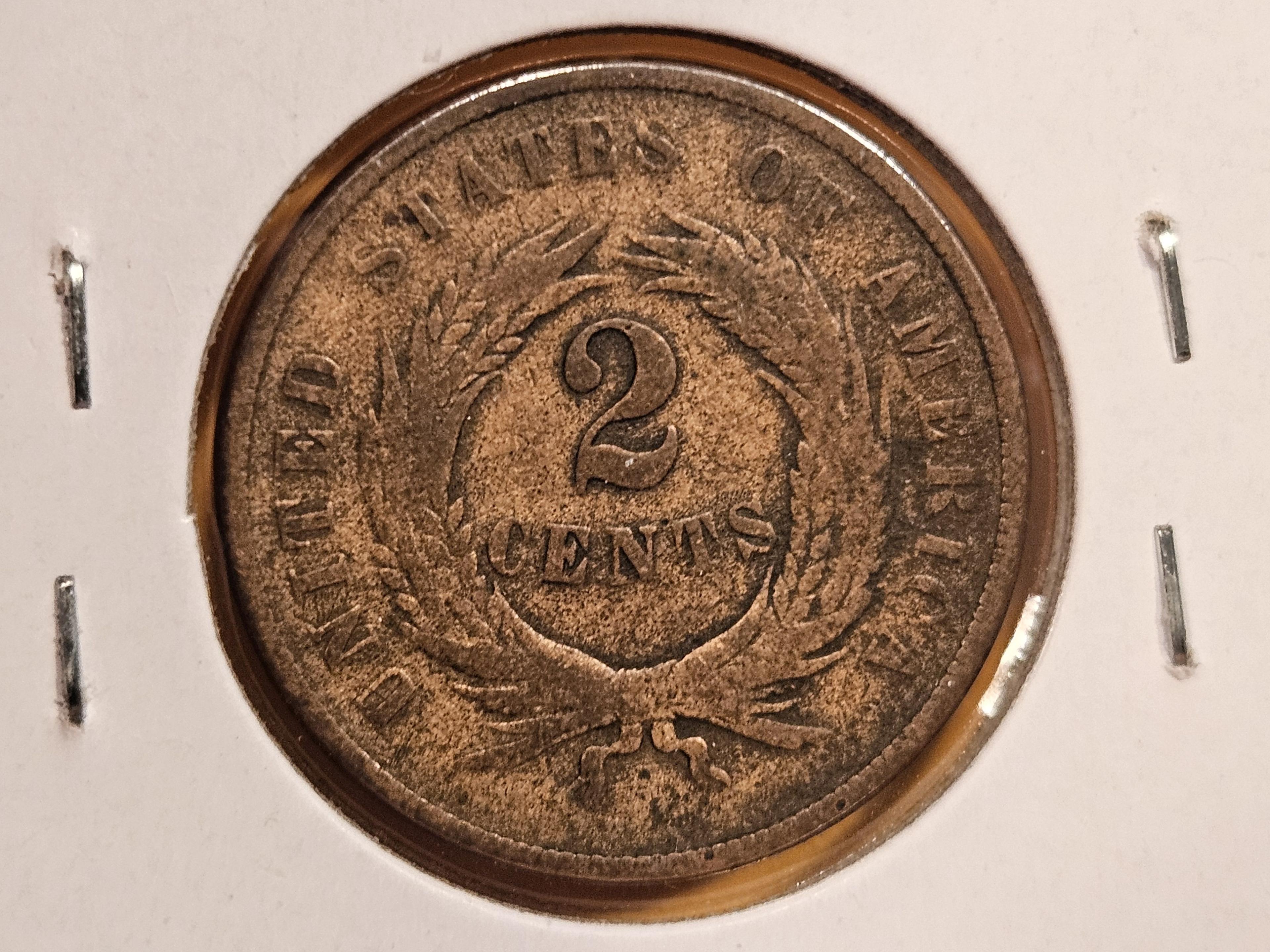 Three more 2 Cent pieces