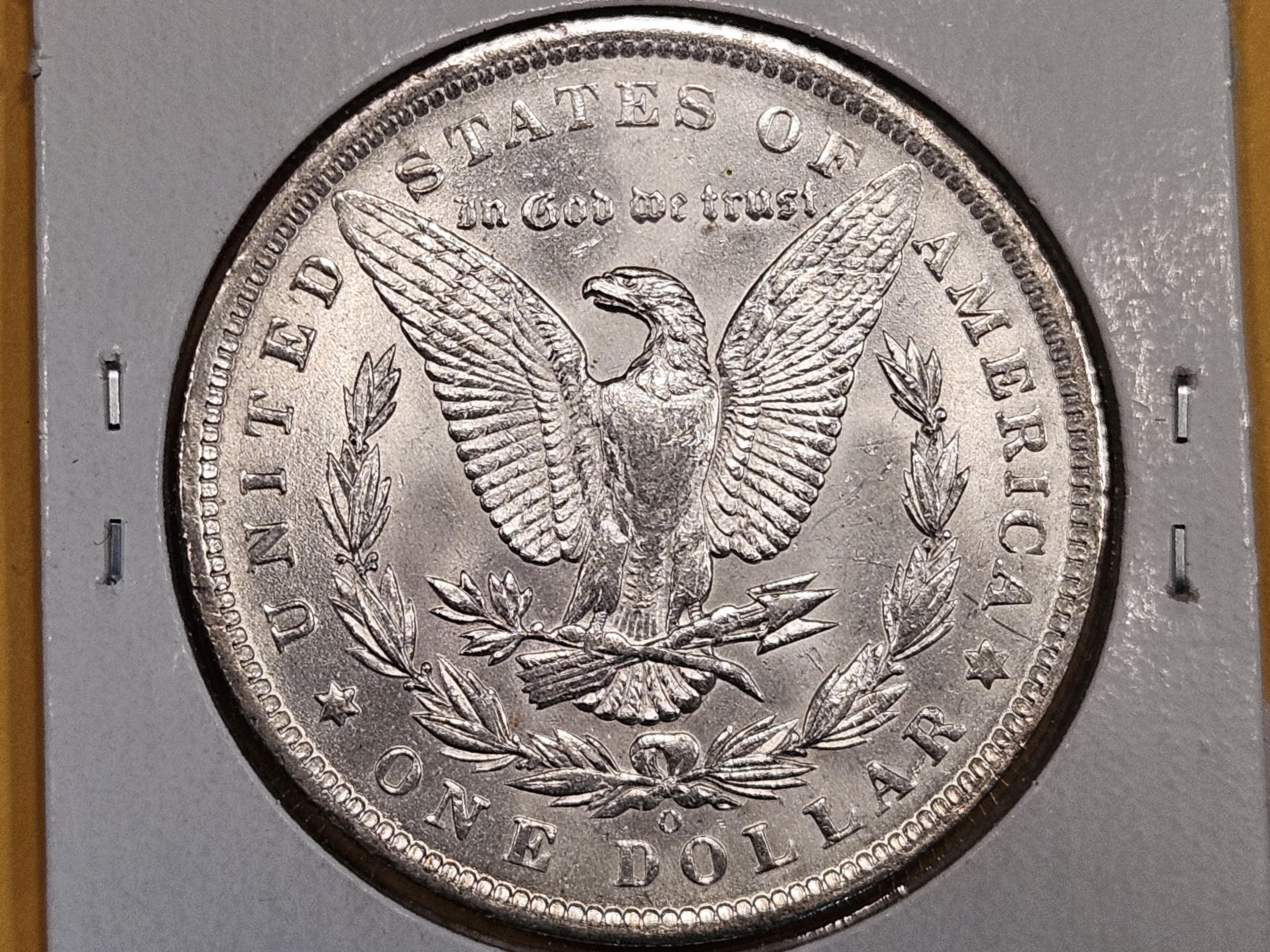 Choice Brilliant Uncirculated Plus 1885 Morgan Dollar