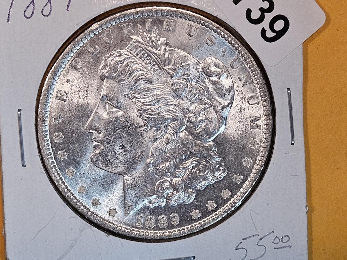 1889 Morgan Dollar