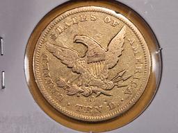 ** Semi-Key GOLD! 1855-O Liberty Head Gold Ten Dollars