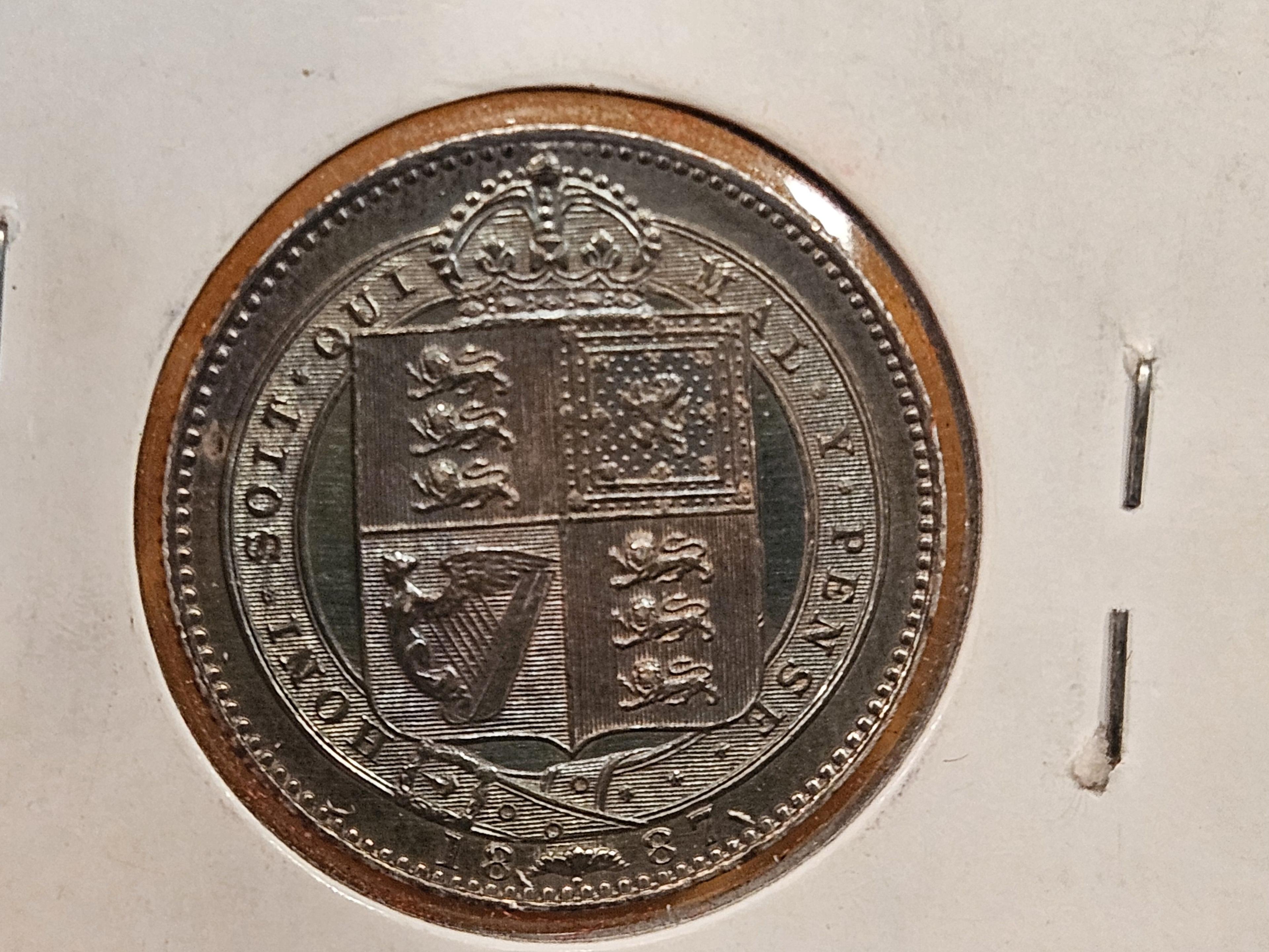 PROOF! 1887 Great Britain Proof one shilling