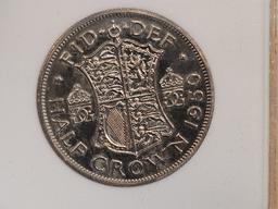 1950 Great Britain Proof 1/2 Crown