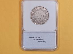 1882-H Newfoundland silver 50 cents