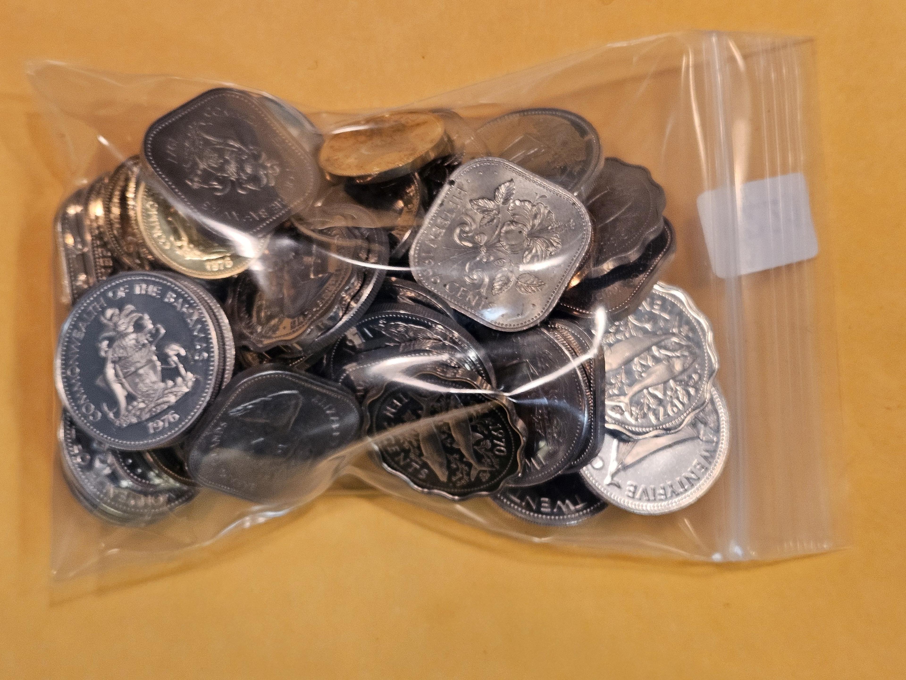 TEN ounces of Proof coins from the Bahamas