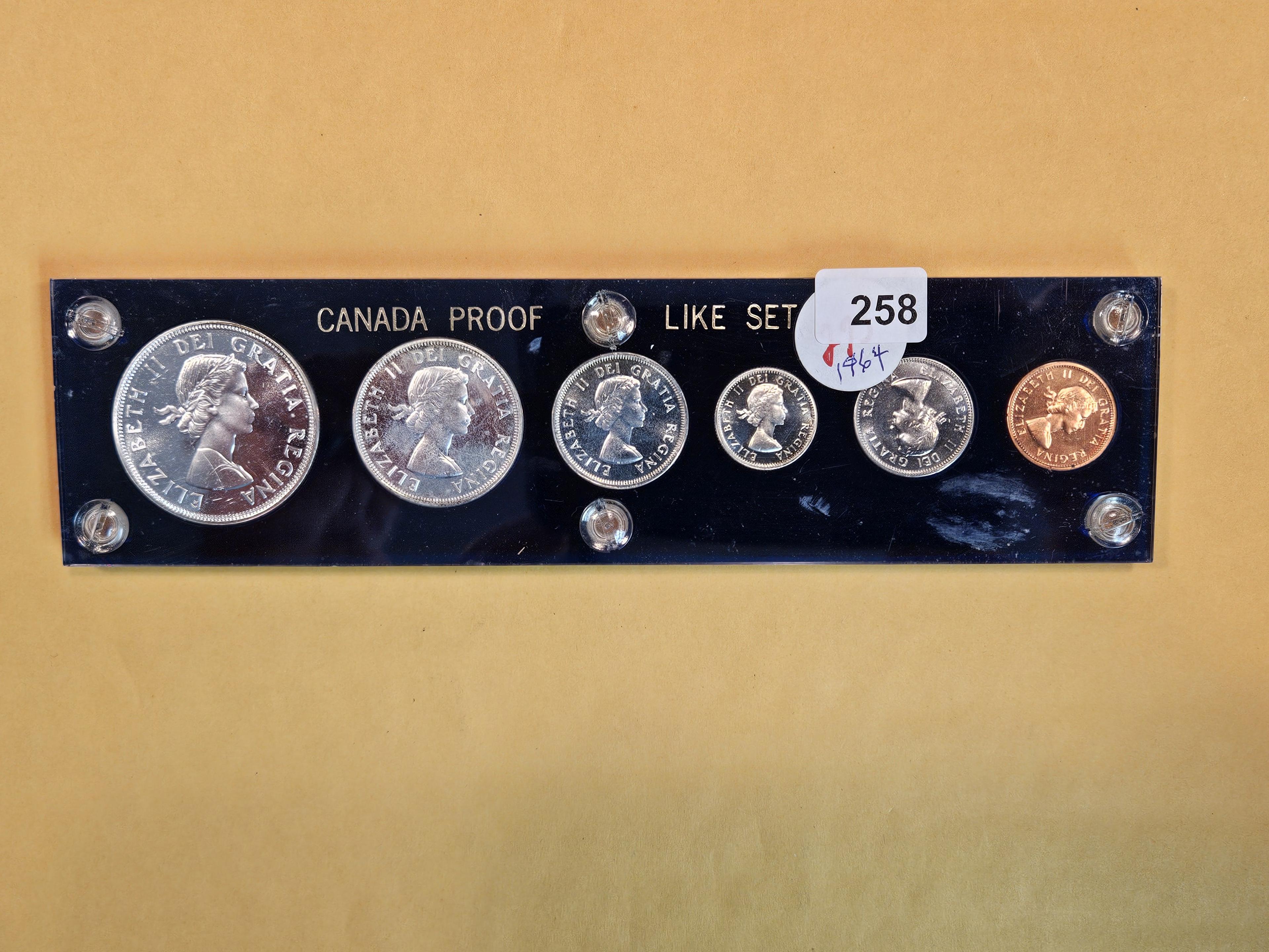 1964 Canada silver Prooflike Set