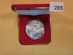 GEM brilliant Uncirculated 1996 American Silver Eagle