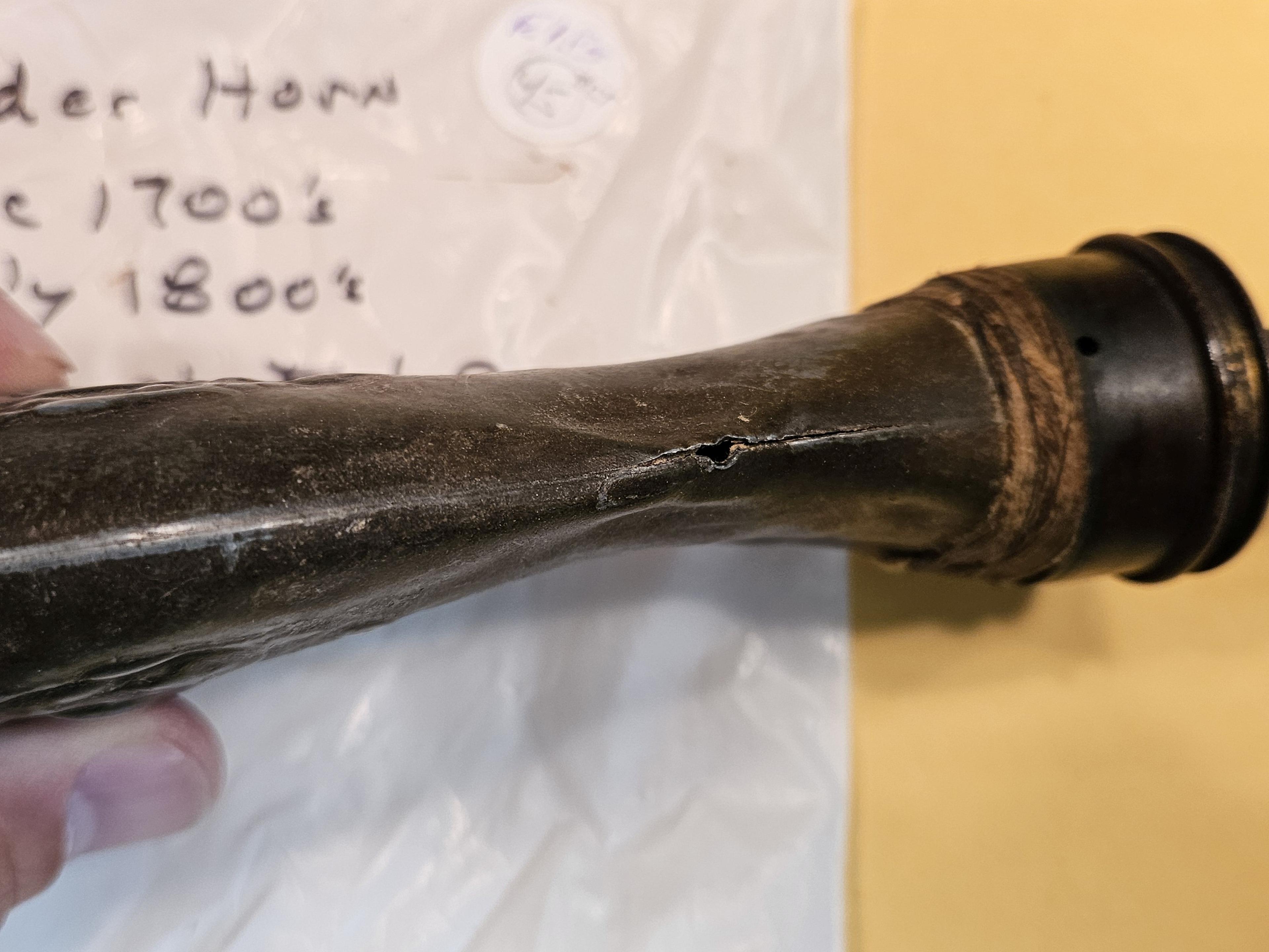 Very Cool OLD Powder Horn