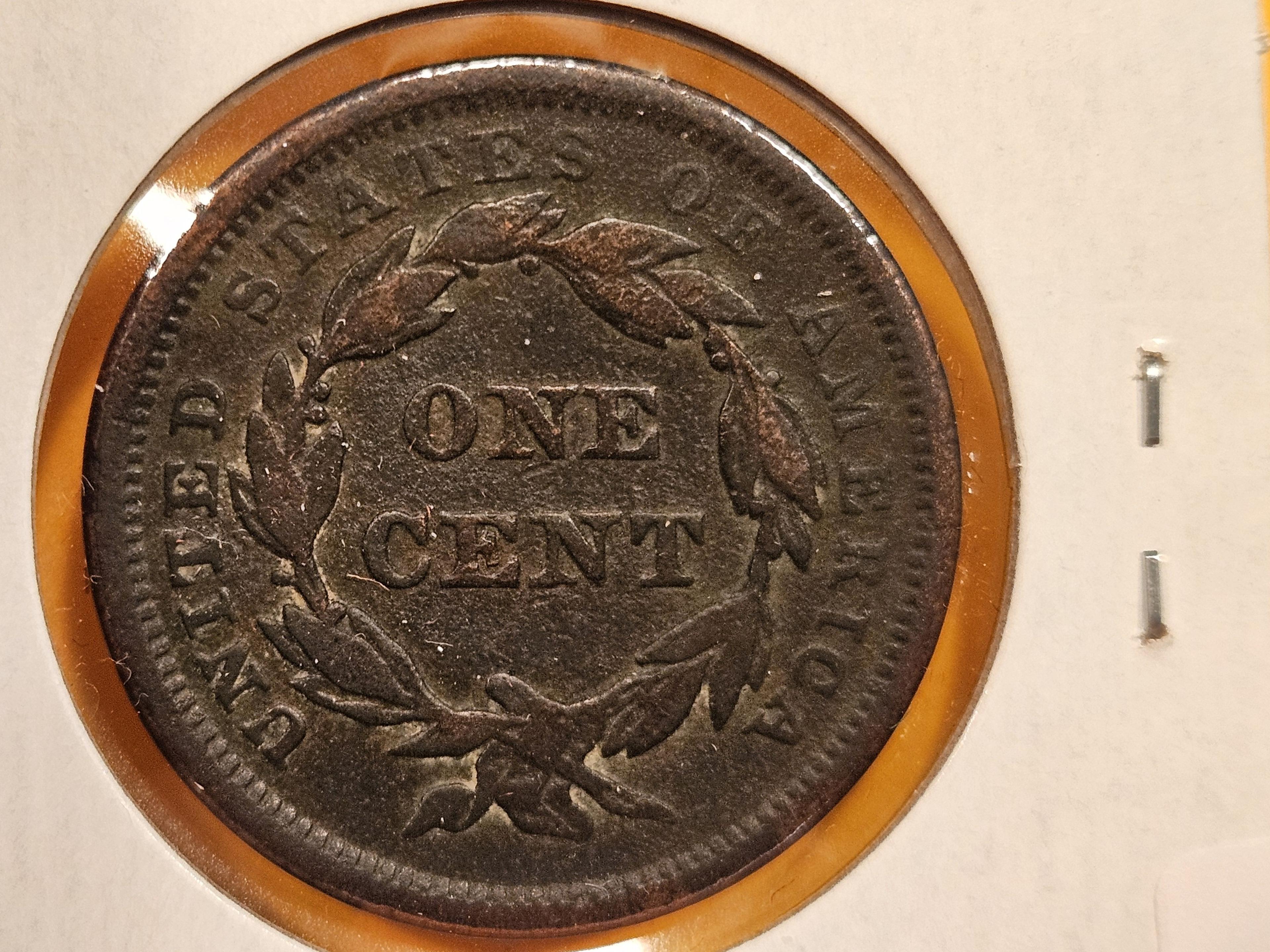 1840 Braided Hair Large Cent