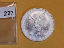 GEM Brilliant uncirculated 2020 Mexico Silver Onza