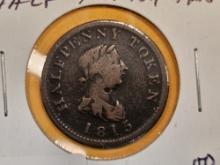 1815 Halifax Half-penny