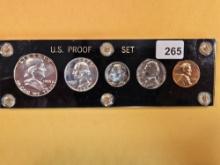 Better Date 1953 US Silver proof Set