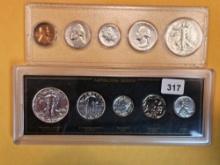 1943 and 1945 Year Coin Sets