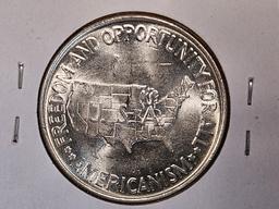 Very Choice to GEM Brilliant Uncirculated 1952 Commemorative silver half dollar