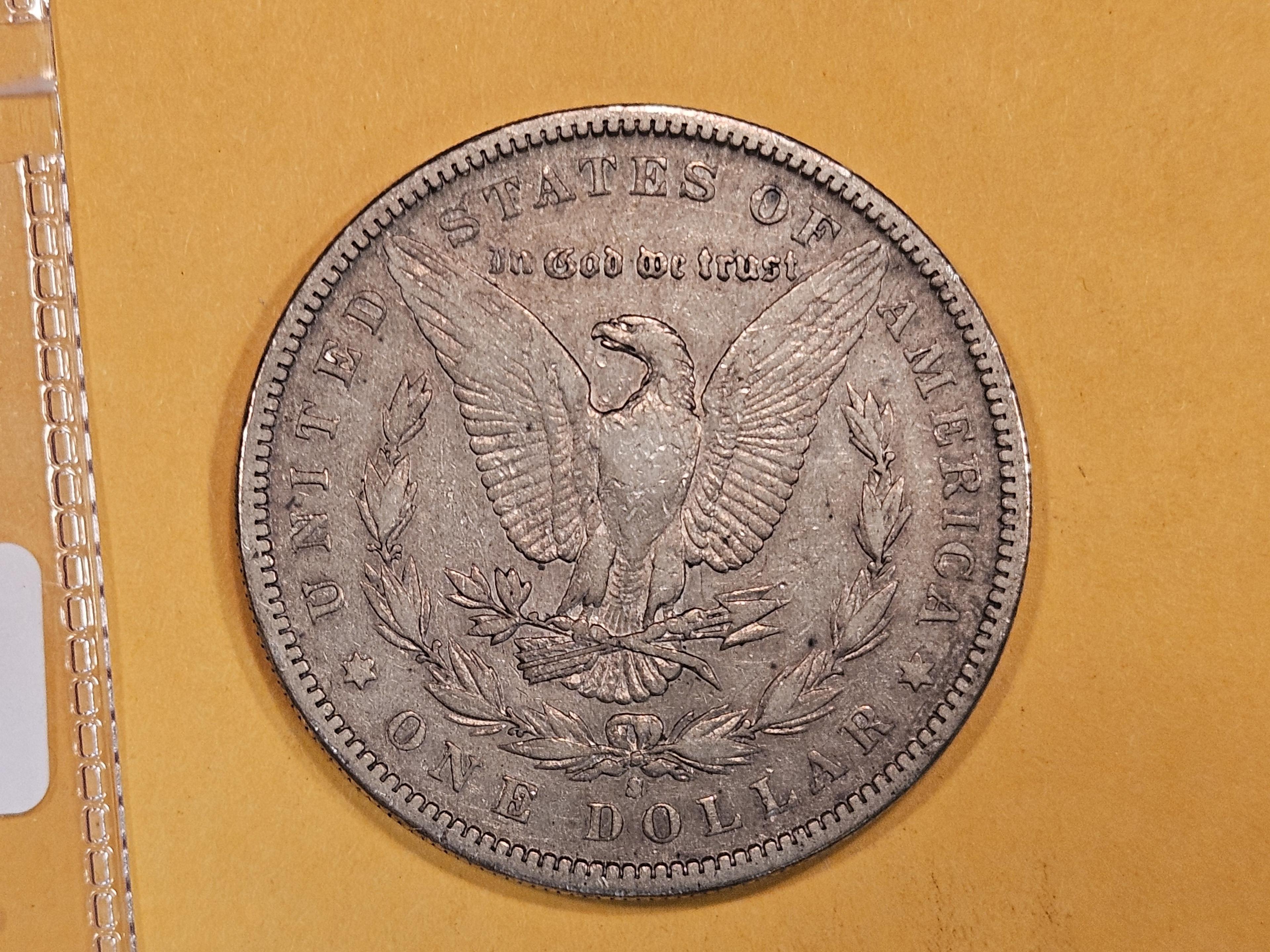 Semi-Key 1892-S Morgan Dollar