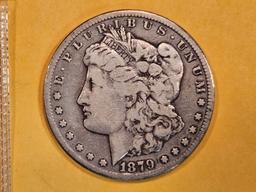 ** KEY DATE ** 1879-CC Morgan Dollar in Fine