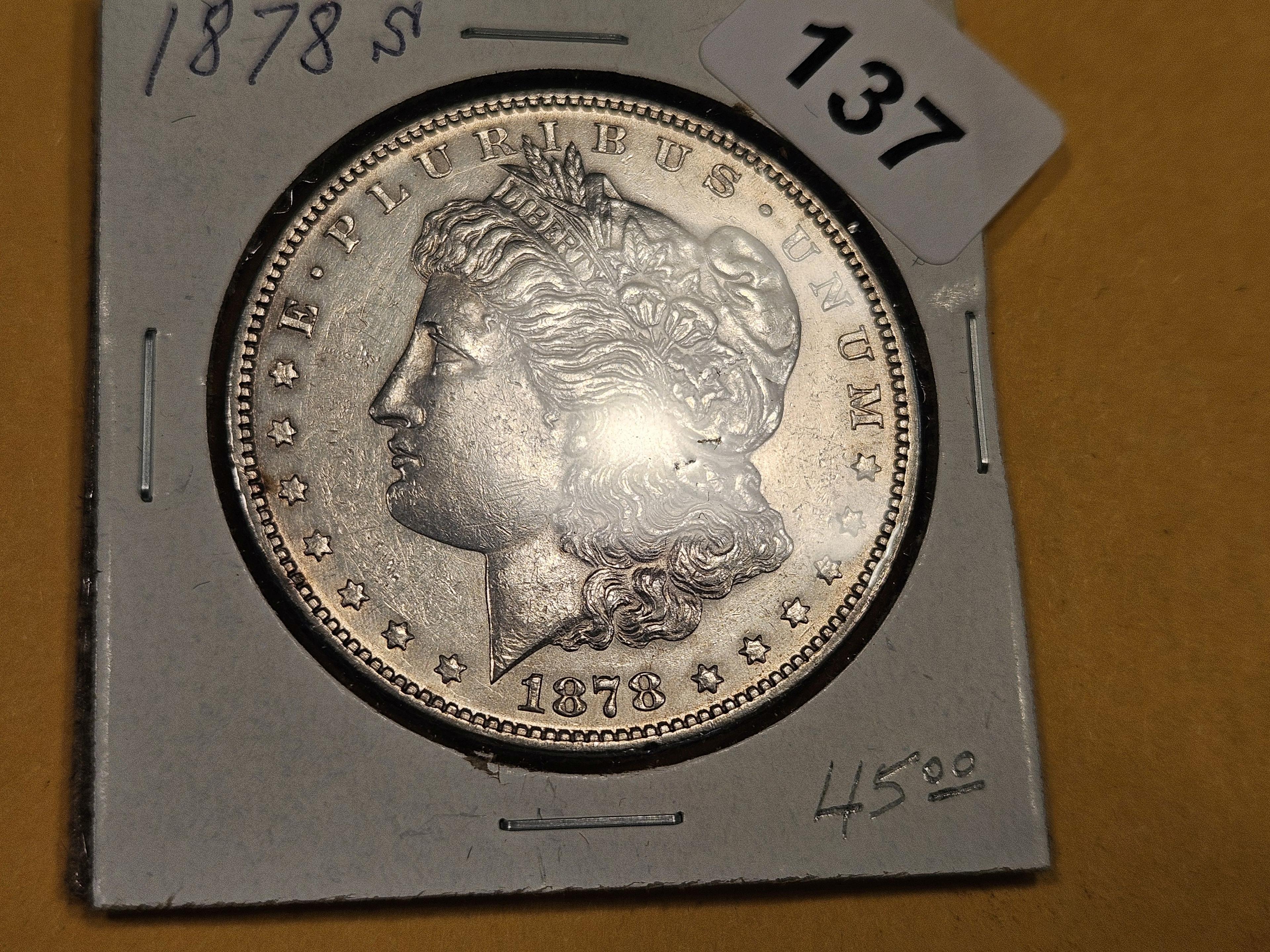 1878-S Morgan Dollar