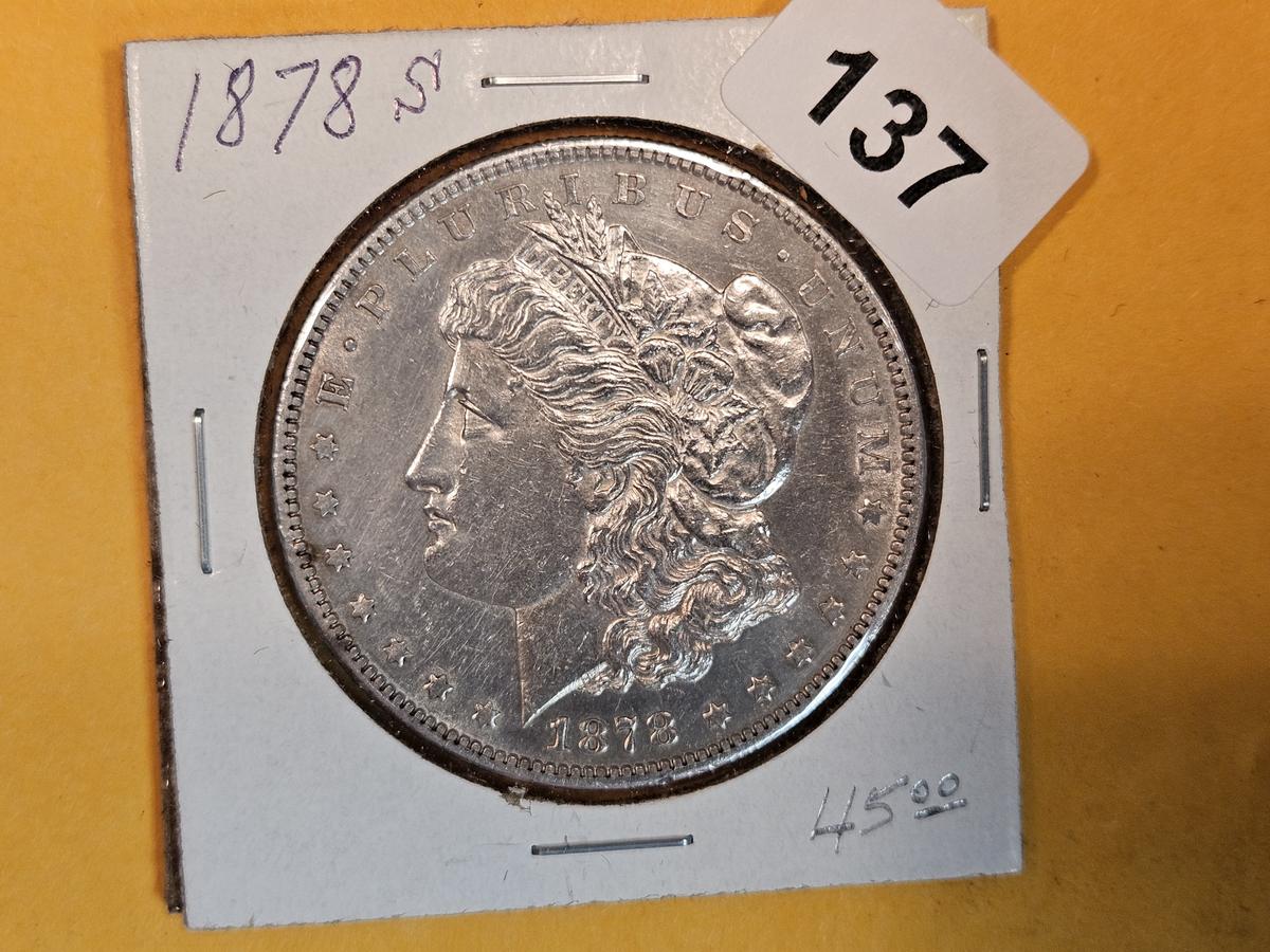 1878-S Morgan Dollar