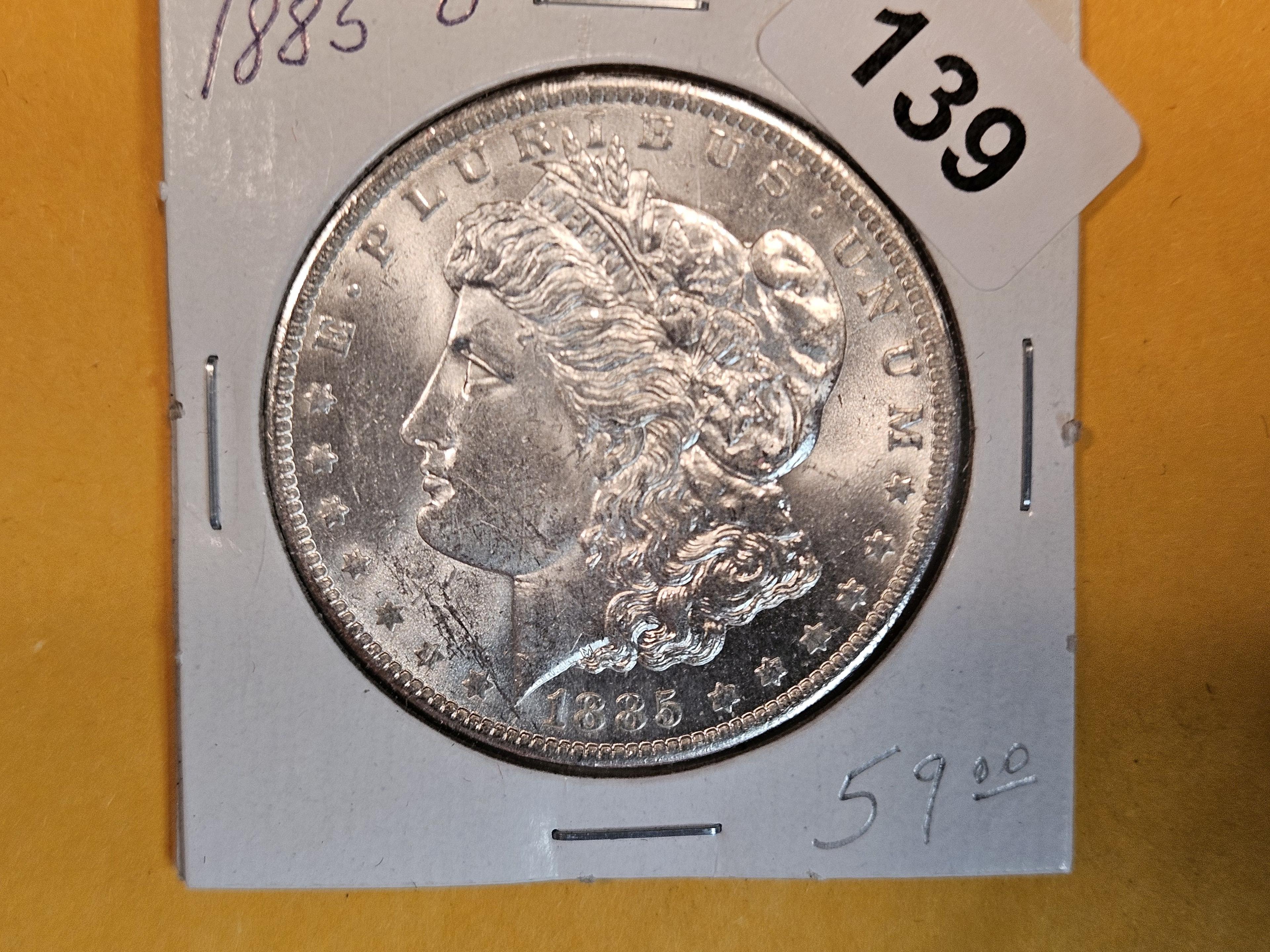 1885-O Morgan Dollar