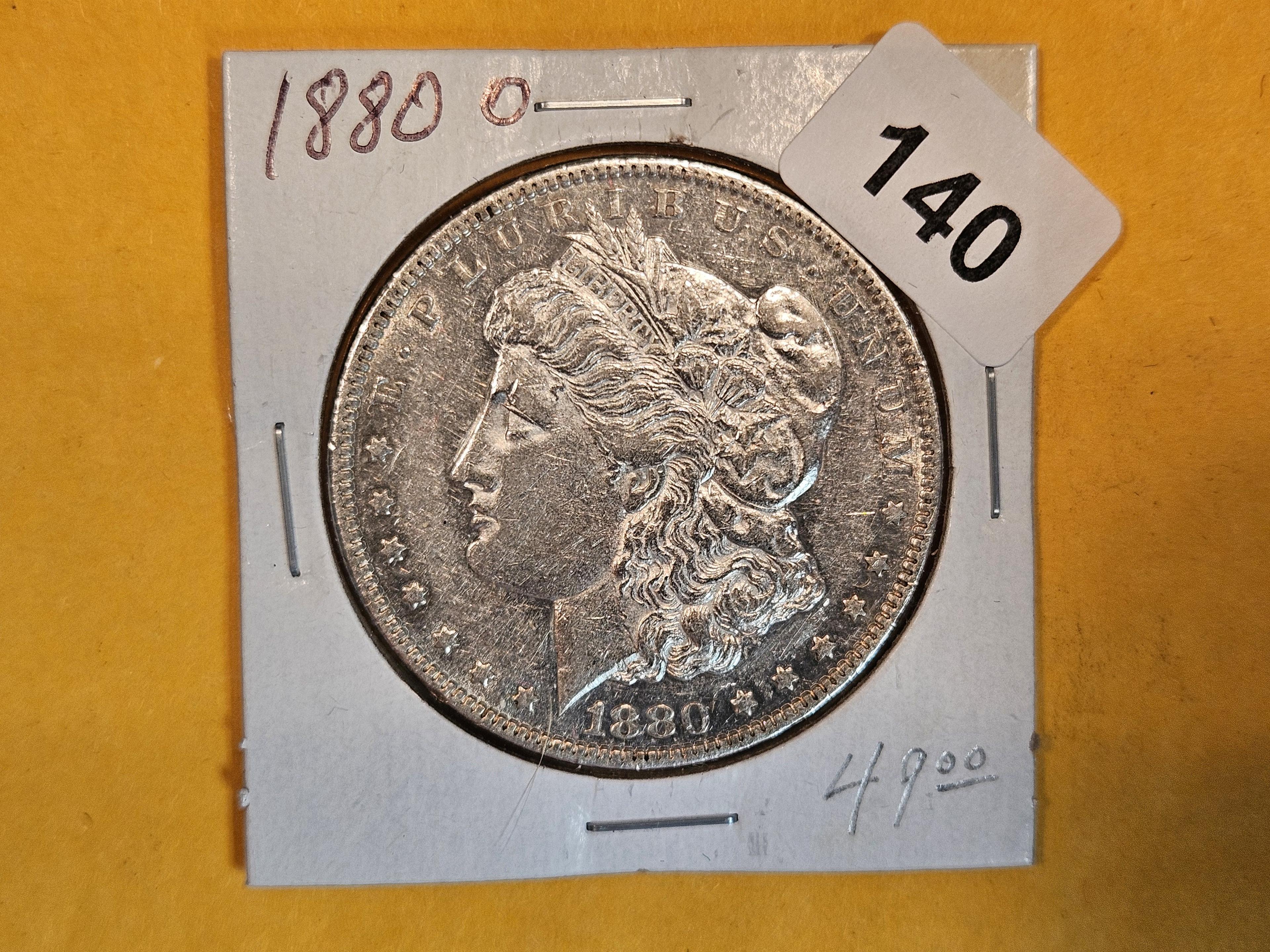 1880-O Morgan Dollar