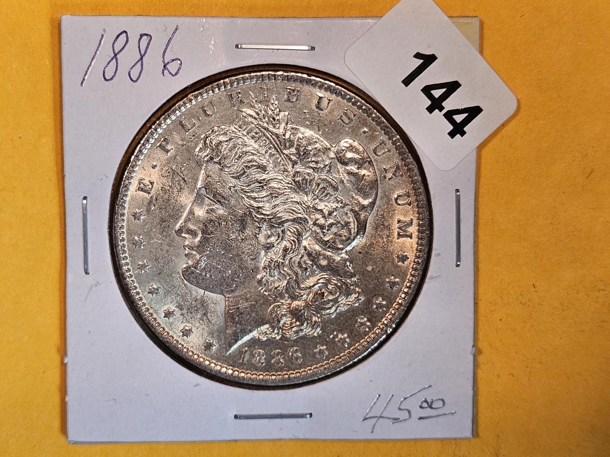 1886 Morgan Dollar