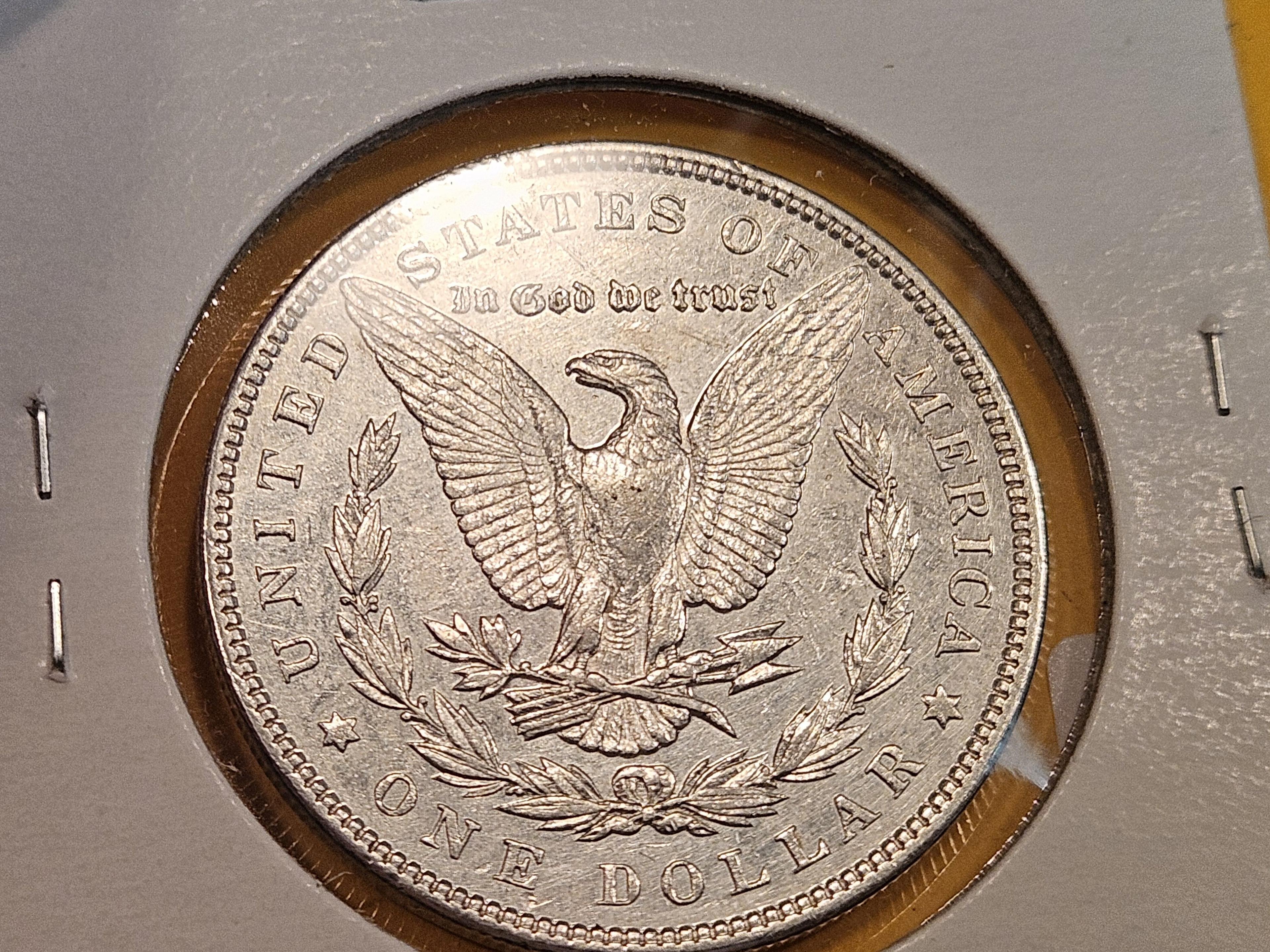 *** KEY DATE *** 1893 Morgan Dollar in Brilliant About Uncirculated Plus