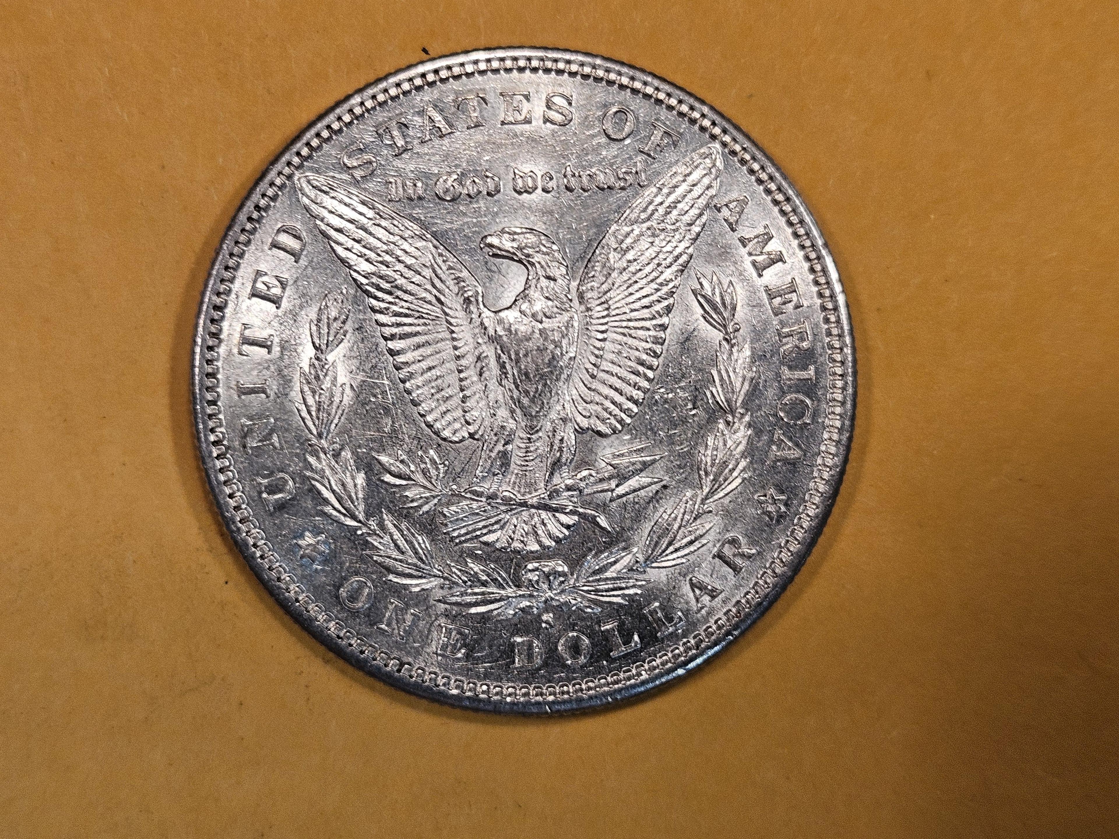 Choice Brilliant About Uncirculated ++ 1881-S Morgan Dollar