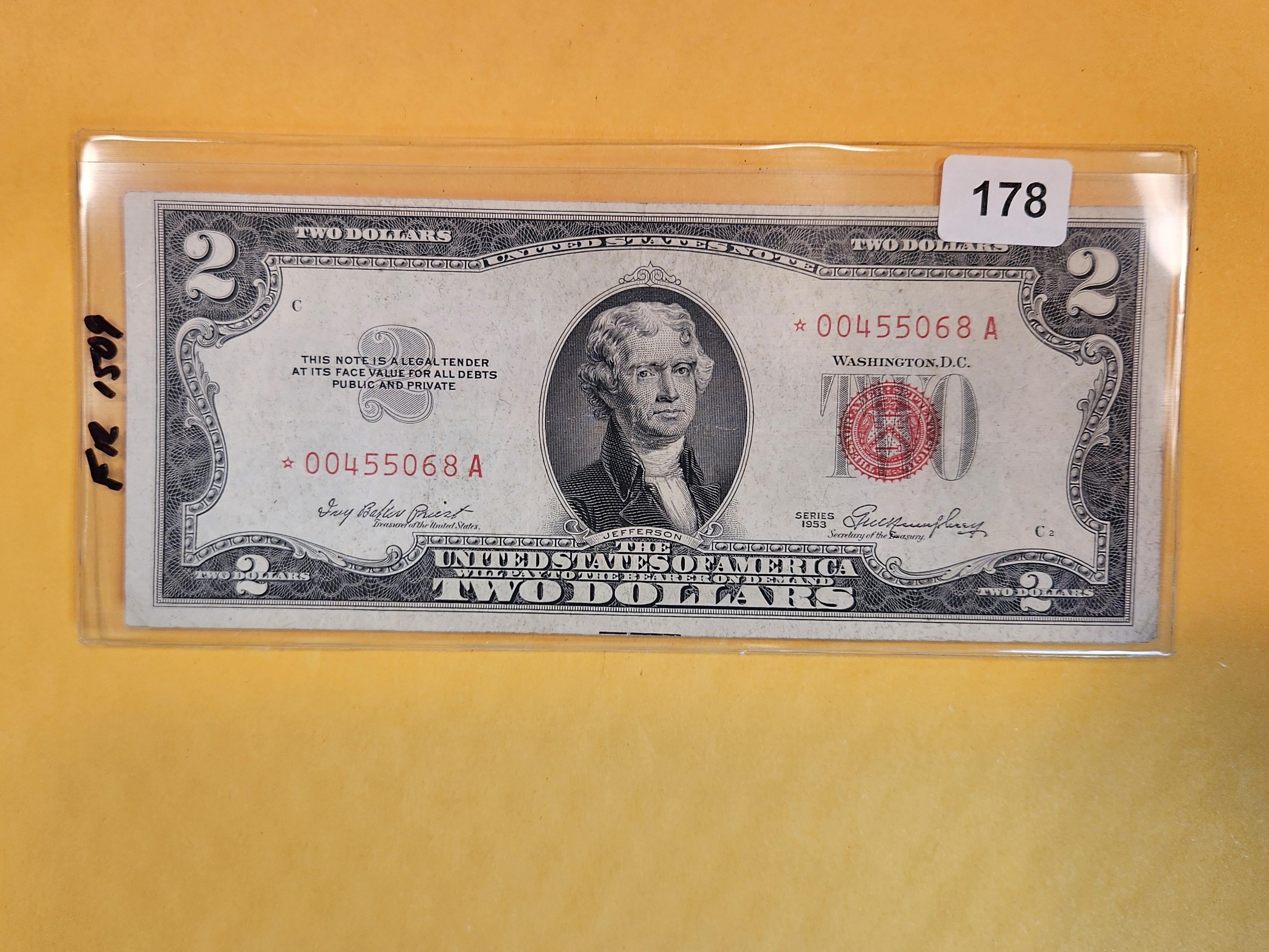 Series 1953 Two Dollar Red Seal STAR Replacement