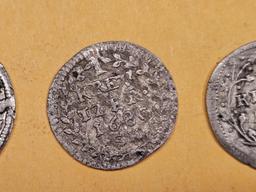 Three German States silver coins