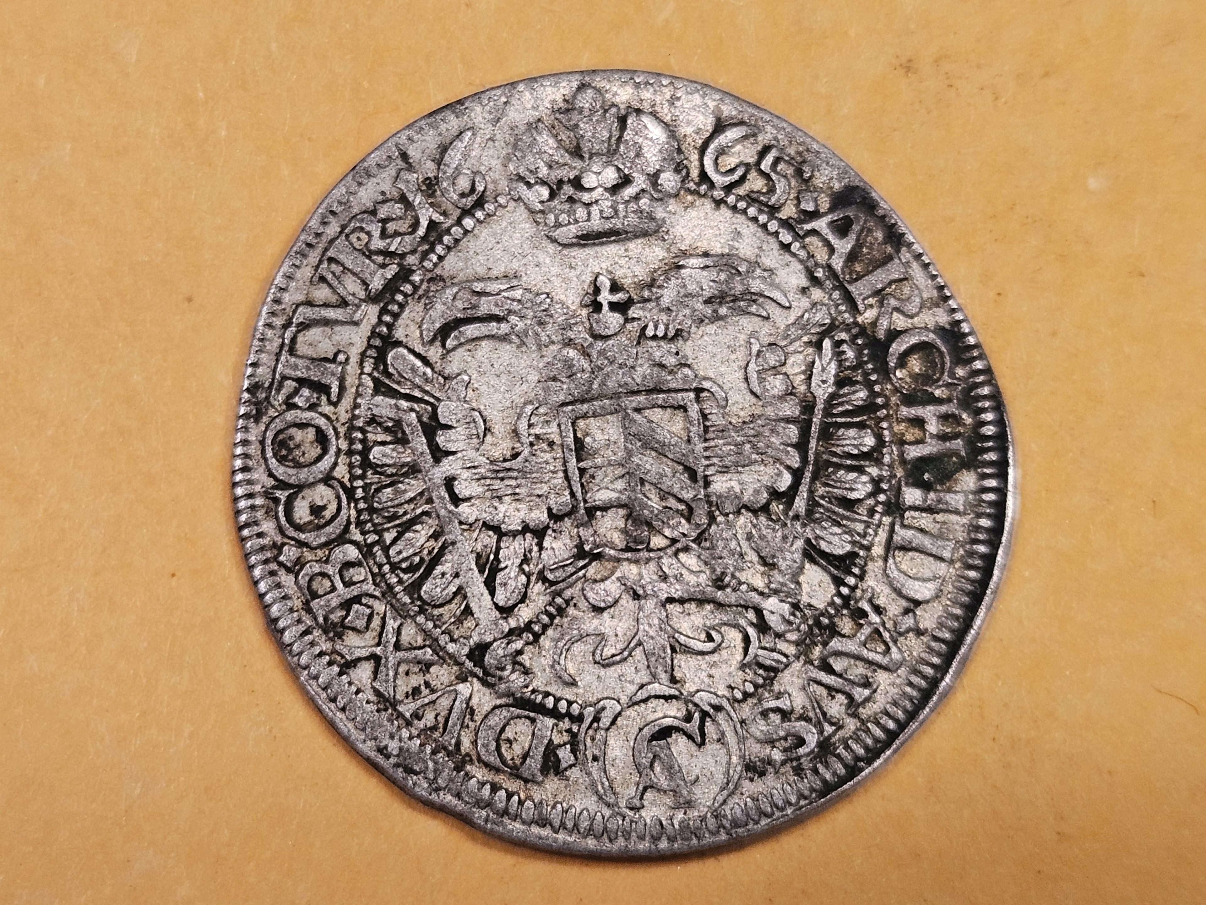1665 Austria silver 3 kreuzer