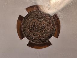 NGC 1860 Copper-Nickel Indian Cent