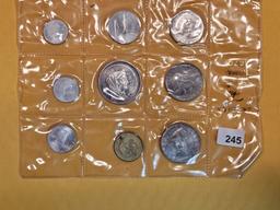Purty, Brilliant Uncirculated 1970 Italian Coin Set