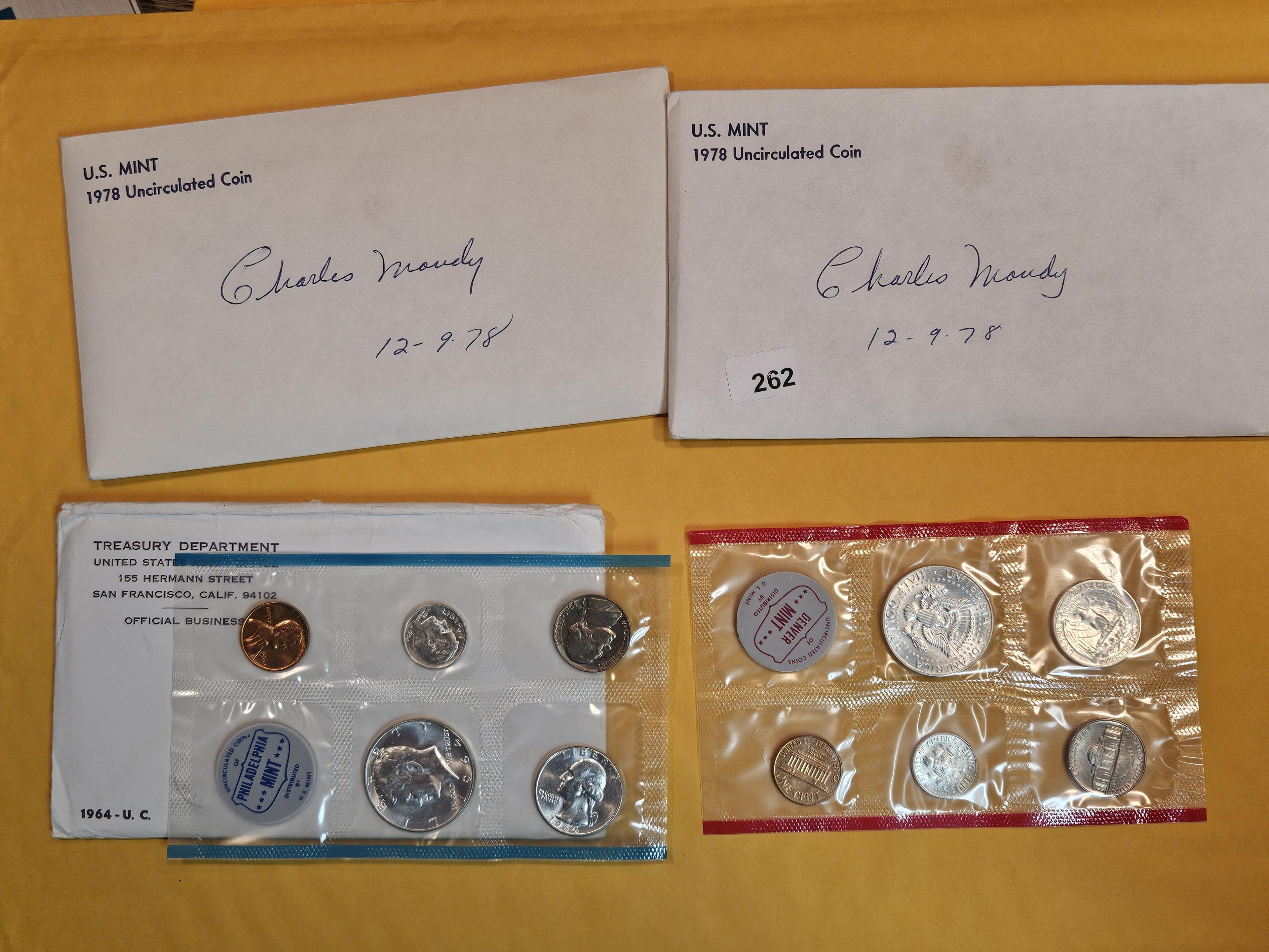 1964 P & D Silver Mint Set