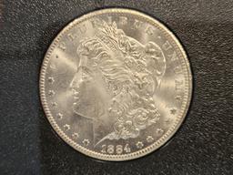 ** KEY DATE *** NGC GSA HOARD 1884-CC Morgan Dollar in Mint State 63