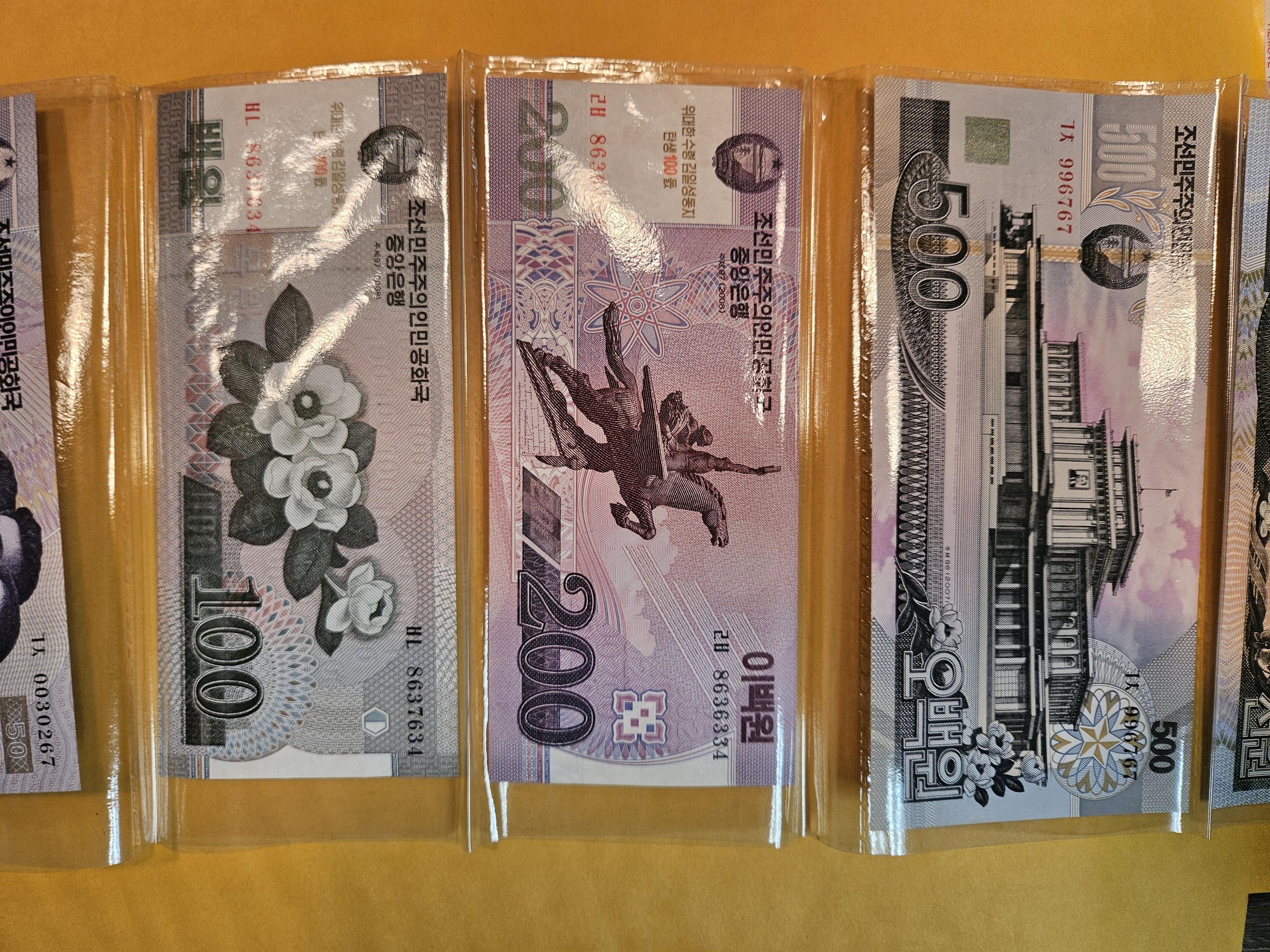 Money from North Korea