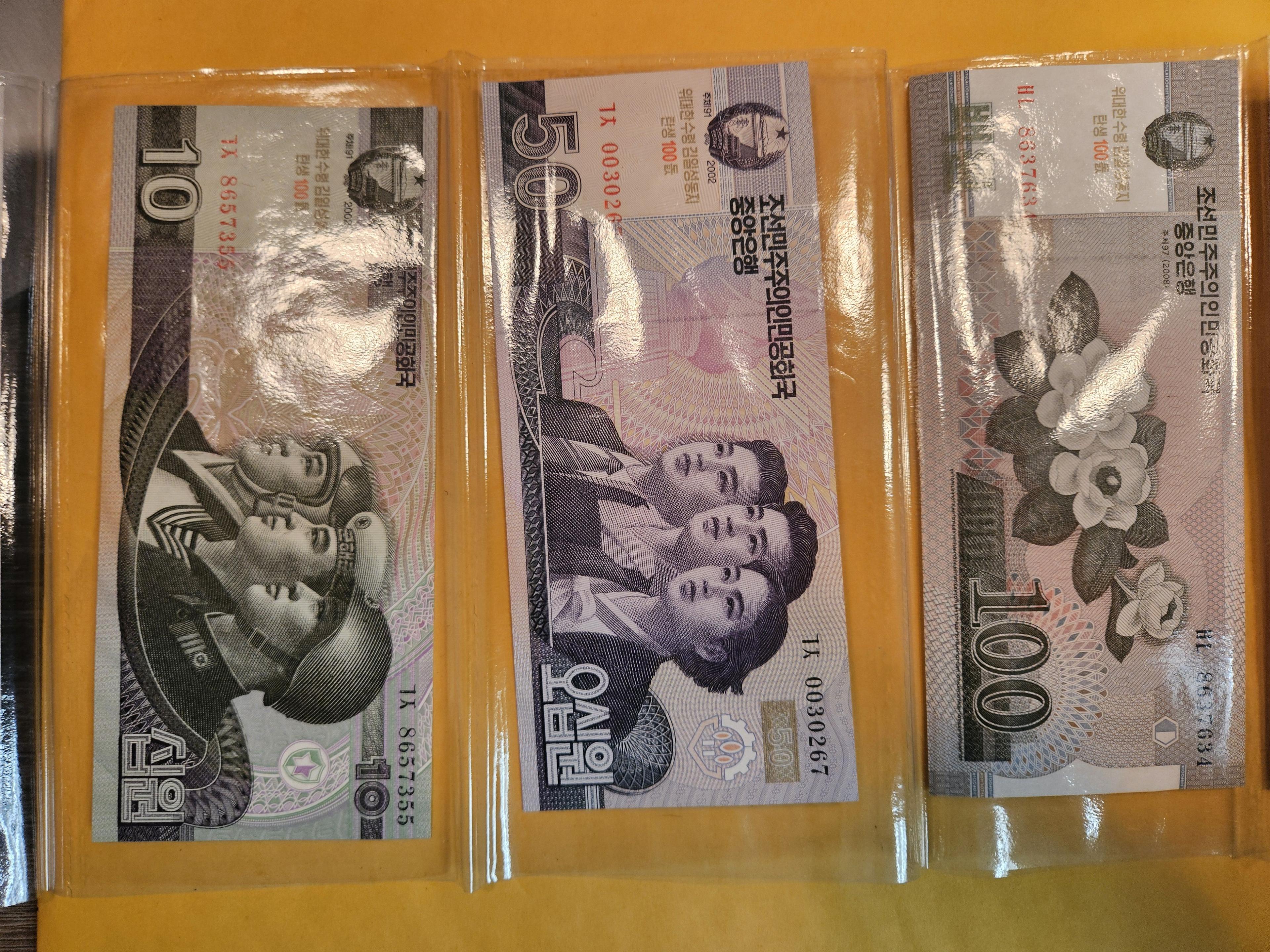 Money from North Korea