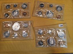 Four 1965 Canada Silver Prooflike Sets