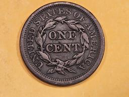 1846 Braided Hair Large Cent