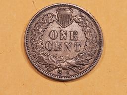 * Semi-key 1908-S Indian Cent in Very Fine - 30