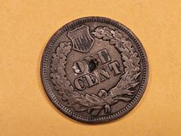 * Semi-Key 1868 Indian Cent