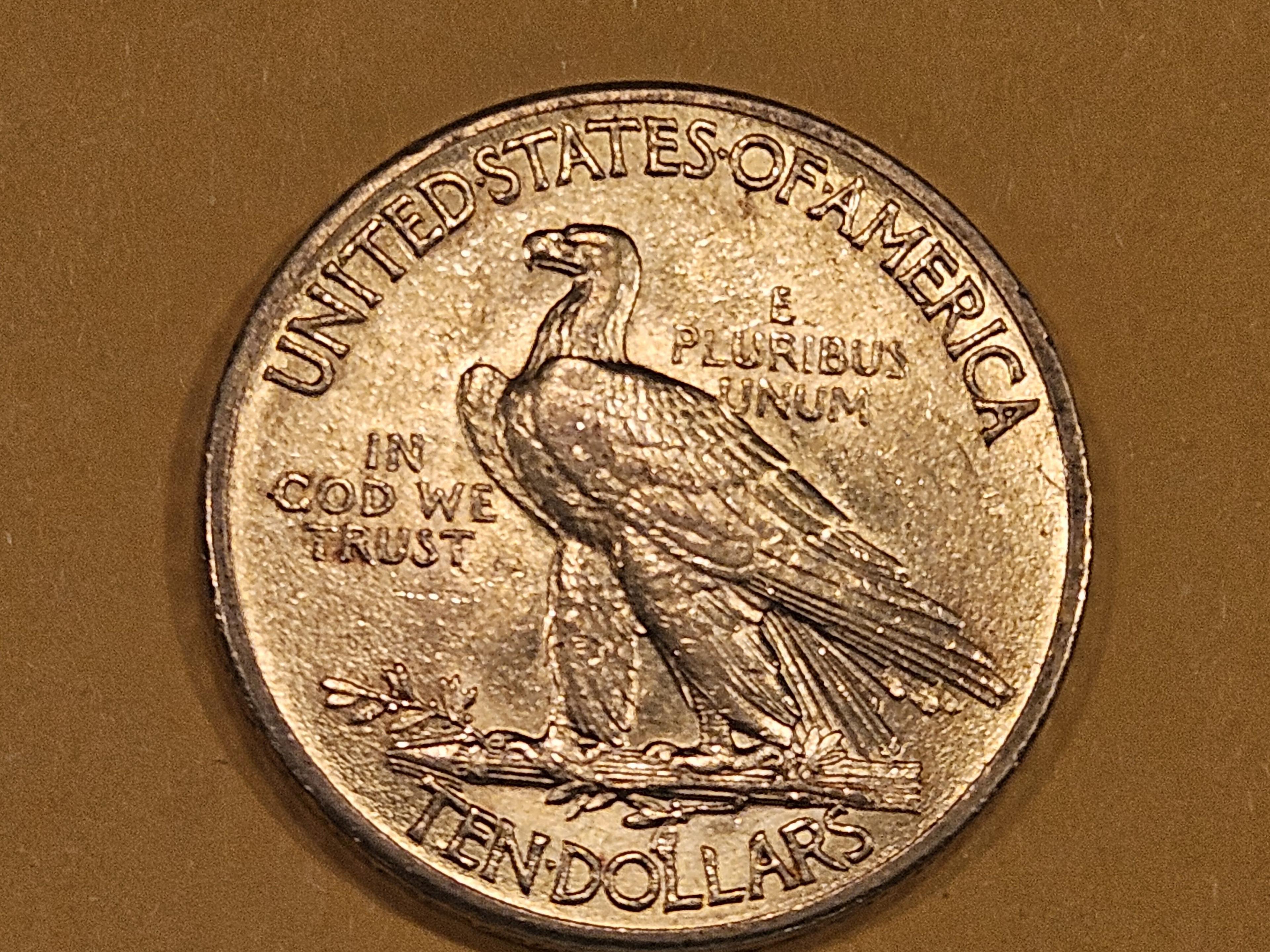GOLD! Choice Brilliant Uncirculated 1915 GOLD Indian Ten Dollars