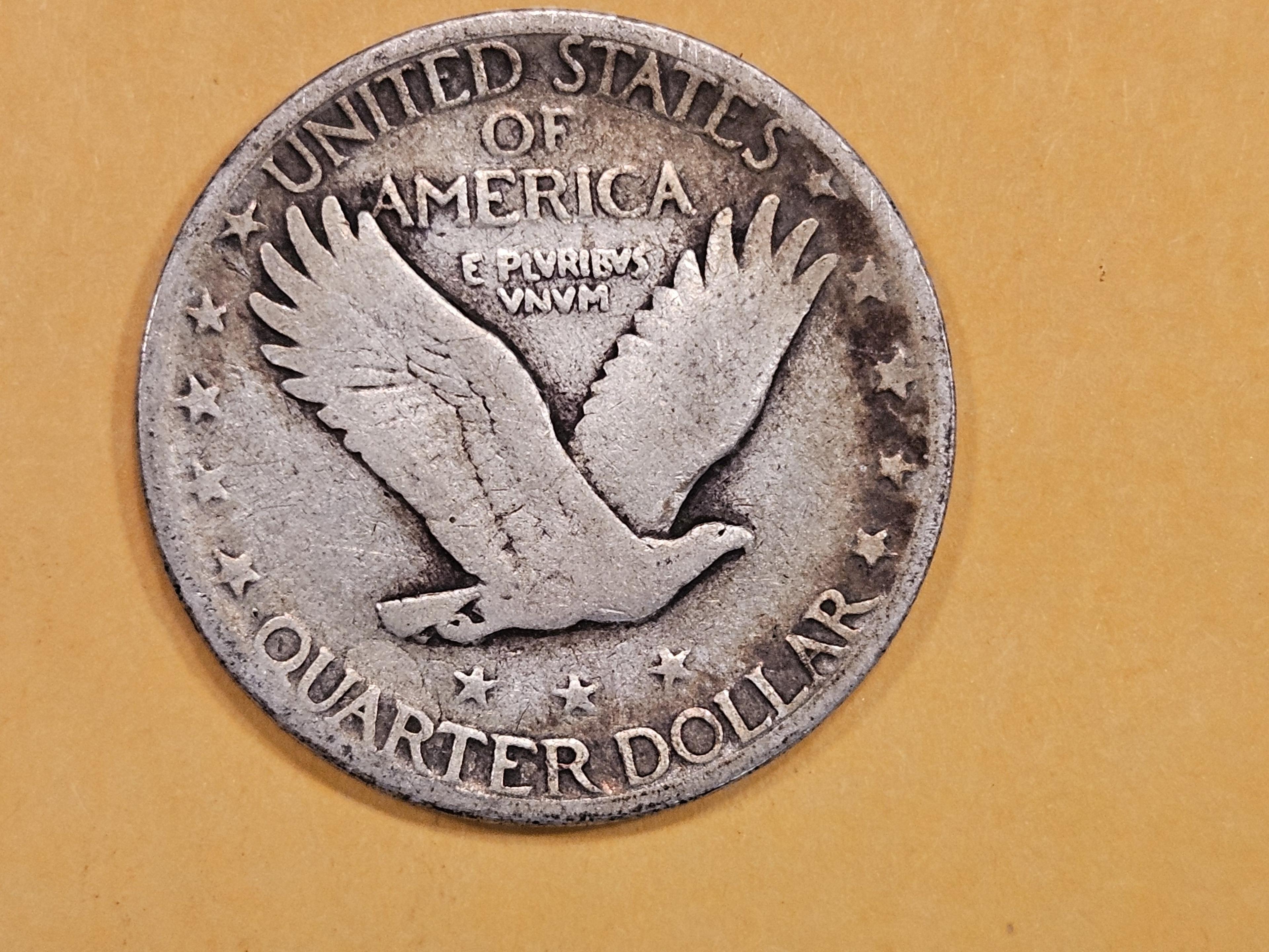 Semi-Key 1927-S Standing Liberty Quarter