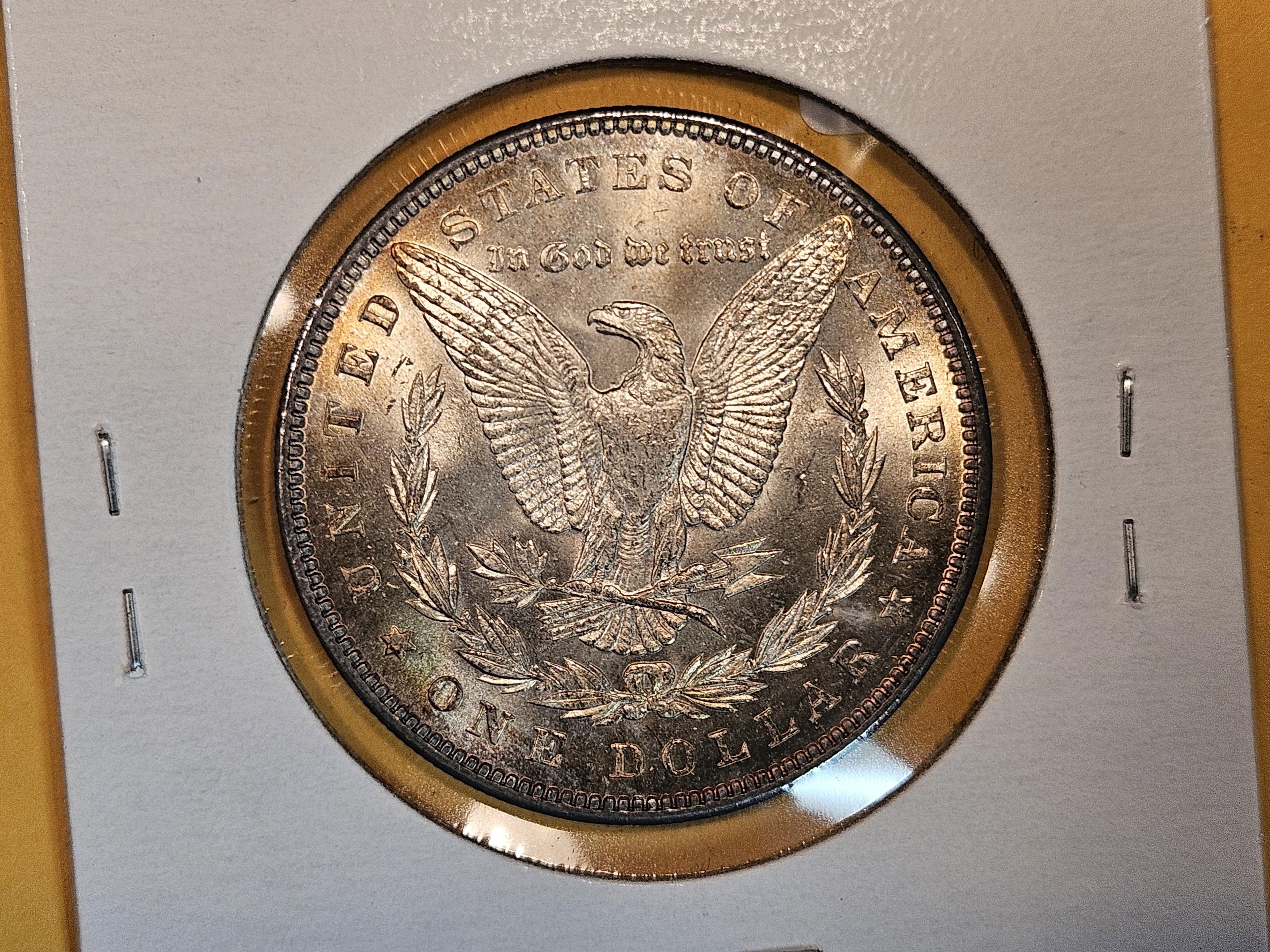 Choice Brilliant Uncirculated Plus 1887 Morgan Dollar