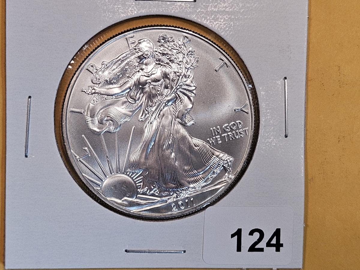 GEM Brilliant Uncirculated 2011 American Silver Eagle