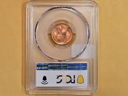 GEM! PCGS 1948-S Wheat cent in Mint State 66 RED